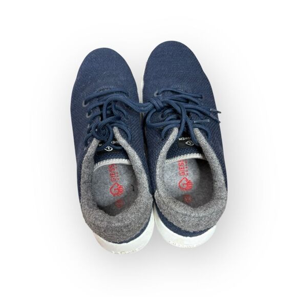 GIESSWEIN MERINO WOOL BLUE KNIT SNEAKERS MEN’S SIZE 40 US 7
